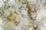 Keokuk Quartz Geode with Calcite Crystals - Iowa #144712-2